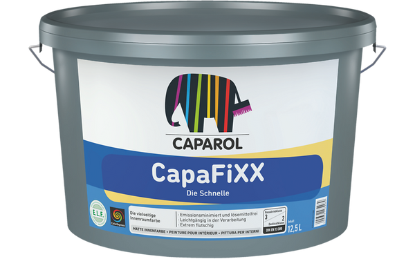 Streichen von Deckenfläche mit Caparol CappaFiXX